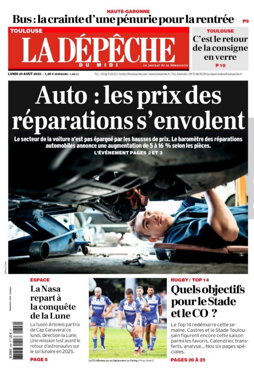 تعمیر خودرو در فرانسه